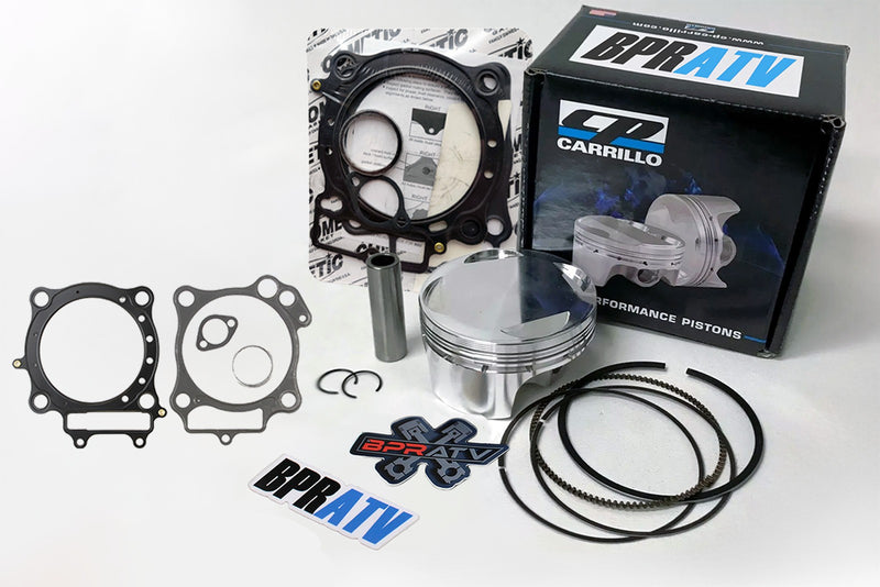 Honda TRX450R 06+ 96mm 12:1 CP Carrillo Race Piston Kit Cometic Gaskets Std Bore
