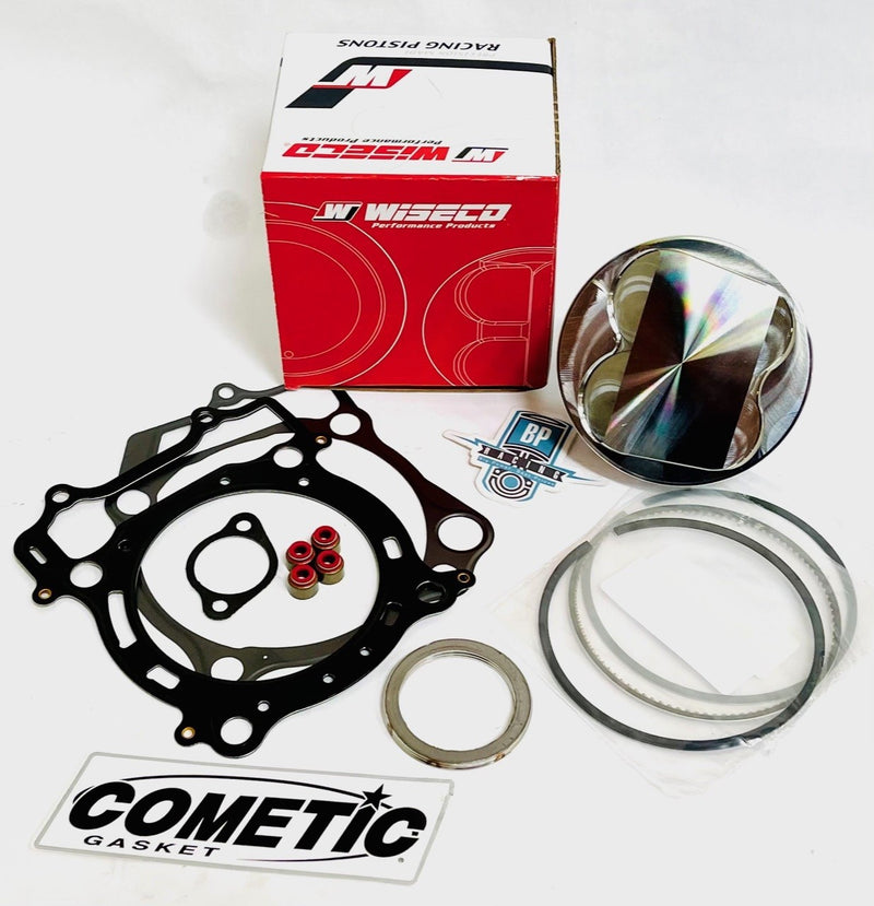 KFX450R 96mm Wiseco 12.4:1 Forged Piston & Cometic MLS Gasket Kit KP Seals 08-14