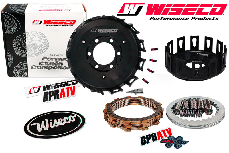 05-14 Honda TRX400EX Wiseco Forged Clutch Basket Fibers Springs & Steels Kit NEW