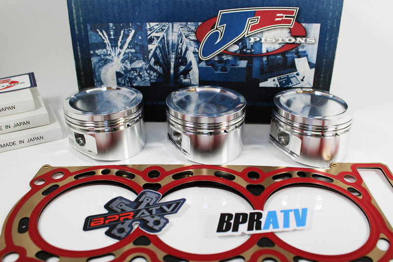 Can Am Maverick X3 Turbo Stock Bore 9.5 JE Piston Set Pistons Kit Gasket 366830