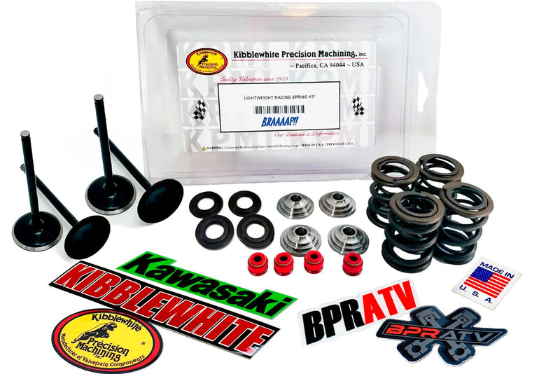 09-15 Kawasaki KX450F KX 450F Kibblewhite Valves Titanium Springs Guides Cometic