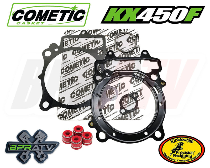 2009-2015 Kawasaki KX450F KX 450F Kibblewhite Complete Cylinder Head Rebuild Kit