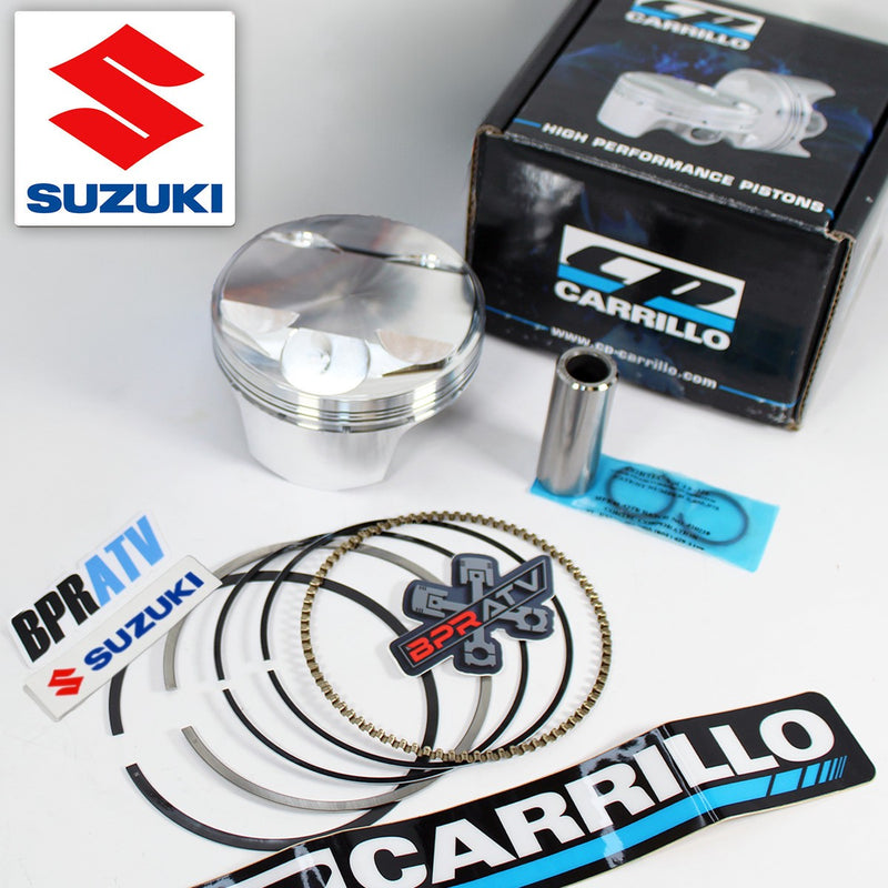 Suzuki LTR450 CP-Carrillo 95.5mm 13:1 Forged Piston & Cometic Gasket Kit MLS USA