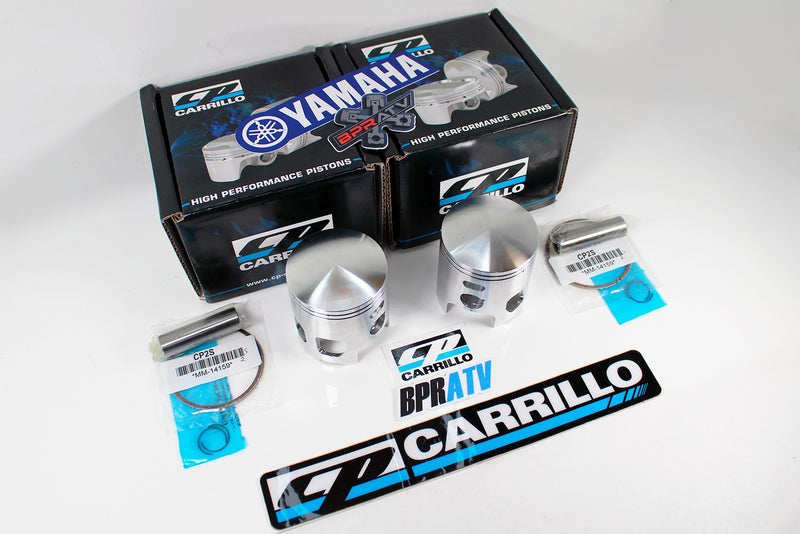 BPRATV Yamaha Banshee 370cc 66mm Big Bore CP Carrillo Piston Top End Rebuild Kit