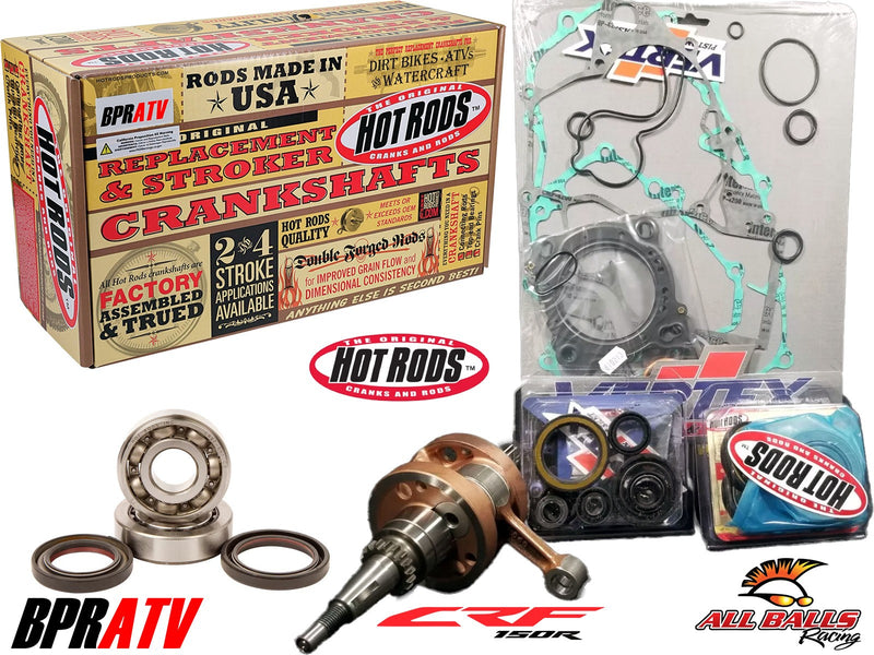 Honda CRF150R/RB Hot Rods Bottom End Engine Rebuild Kit Wiseco or CP Piston USA!