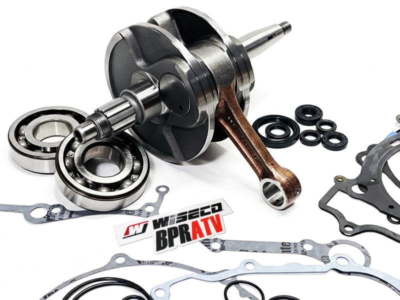 Honda CRF250R 78mm Stock Bore Cylinder Wiseco Piston Crankshaft Gasket Kit 04-09