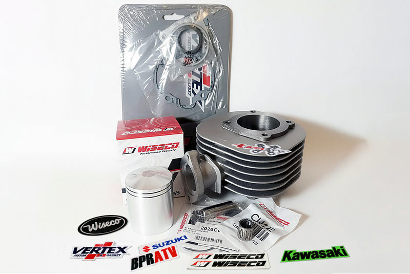 Suzuki LT80 Big Bore Top End Rebuild Kit Kawasaki KFX80 Bore 52mm Wiseco Piston