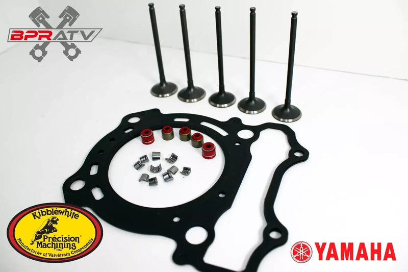 01-13 YZ250F YZ 250F Intake Exhaust Valves Kit Gasket KIBBLEWHITE Seals Keepers
