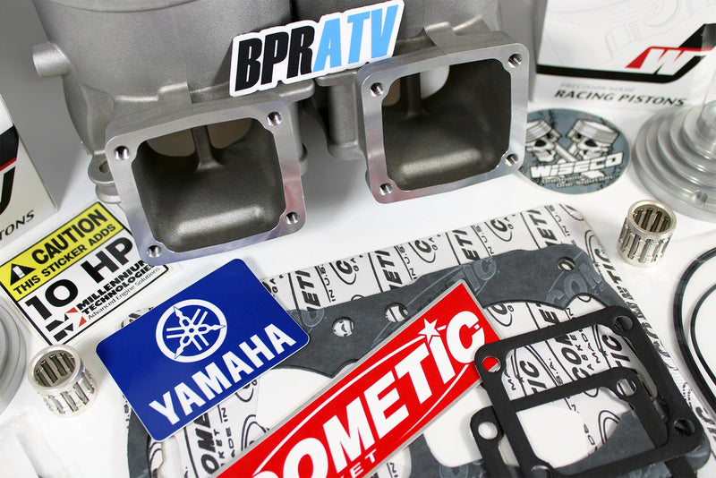 Banshee Athena-Style 421cc 68 Big Bore +4 STROKER Cylinders WISECO Pistons Domes