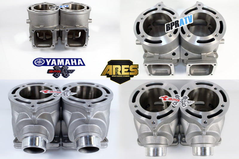 Yamaha Banshee ARES 68mm Cylinders CP Pistons Top End Kit Athena-Style by BPRATV