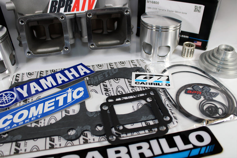BPRATV Banshee ARES 68mm Big Bore Big Ported Nikasil Cylinders CP Piston Set NEW