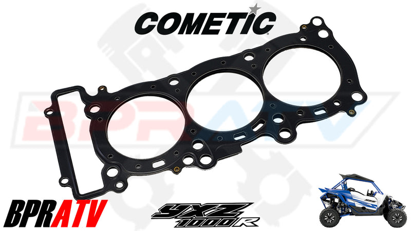 Yamaha YXZ1000R YXZ 1000 Titanium Head Stud Kit & Cometic MLS Head Gasket BPRATV
