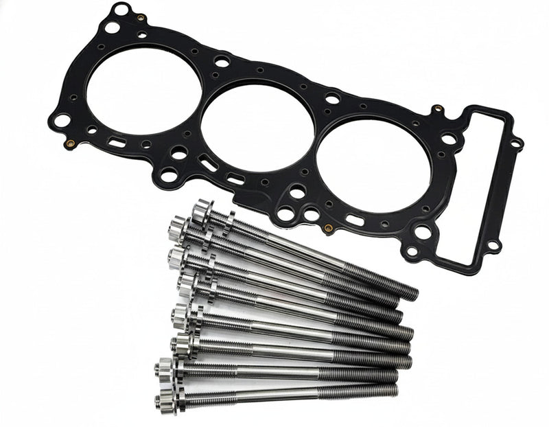 Yamaha YXZ1000R YXZ 1000 Titanium Head Stud Kit & Cometic MLS Head Gasket BPRATV
