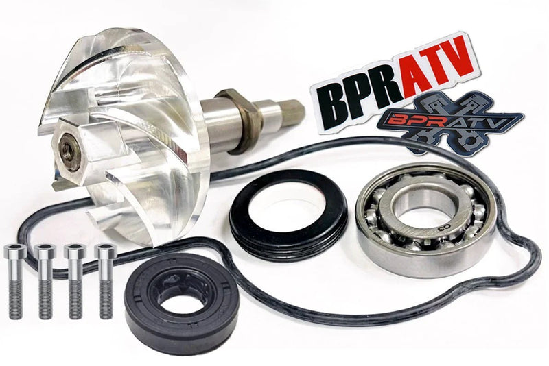 03-13 YZ450F YZ 450F Billet Water Pump Rebuild Kit CNC Impeller Gear Shaft Seal