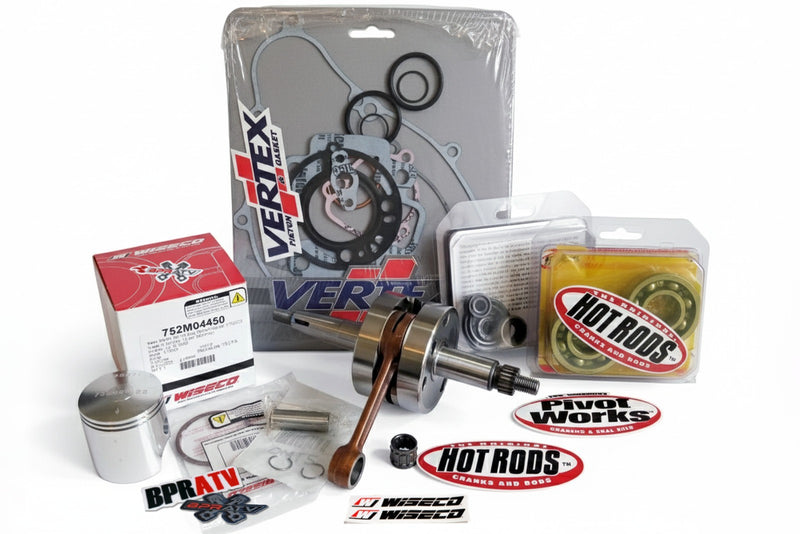 06-25 Kawasaki KX65 KX 65 Hot Rods Bottom End Rebuild Kit & Wiseco Piston Piston