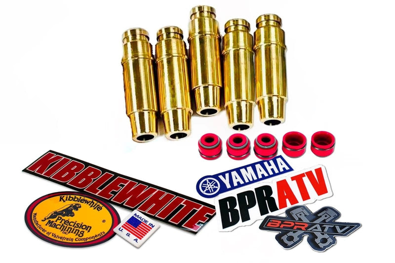 01-13 Yamaha YZ250F YZ 250F Kibblewhite Head Intake Exhaust Valve Guides & Seals