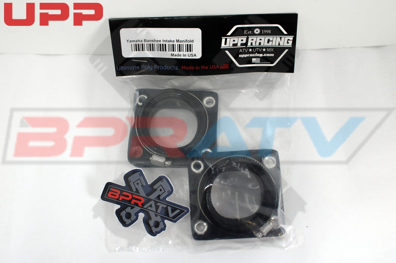 Yamaha Banshee UPP Intake Boots 34-36mm #1134 31K-13565-01 Lectron PWK USA Made!