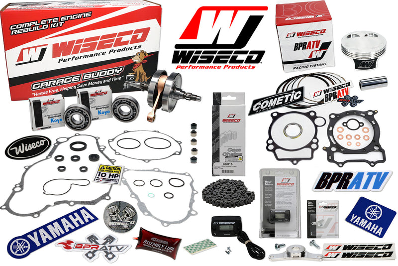 YFZ450 Stock Engine Rebuild Kit 11.4 Wiseco Piston Crank Gasket Cam Chain 04-13