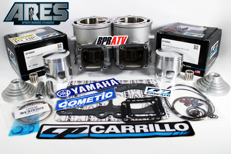 BPRATV Banshee 421cc ARES 68mm Athena Alternative CP Pistons Stroker Engine Kit!