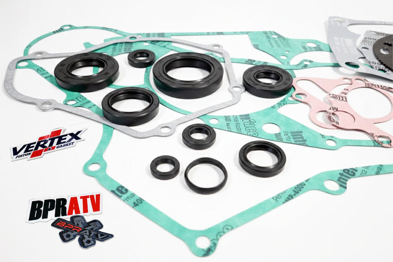 86-89 Honda TRX250R ATC250R Vertex Complete Gasket Kit with Engine Seals 808814