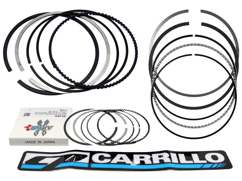 06-15 Honda TRX450R TRX 450R TRX450ER 100mm 100mil Big Bore CP Piston Rings Only