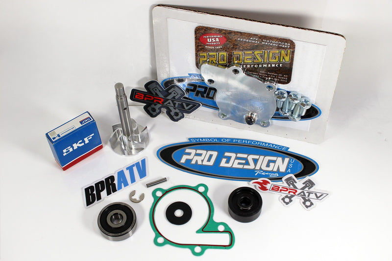 Banshee Pro Design Water Pump Cover Impeller Bearing Gaskets Upgrade Repair Kit