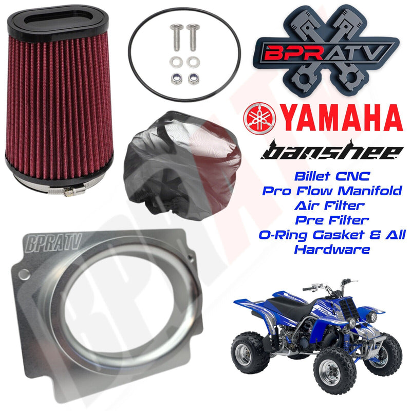 Banshee YFZ 350 Pro Flo Flow Kit Proflow Pro flow Air Intake K&N Style Filter