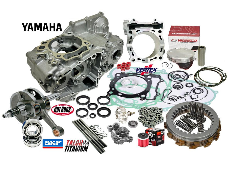 *YFZ450 YFZ 450 Crank Cases Complete Stock Bore Rebuilt Motor Engine Rebuild Kit