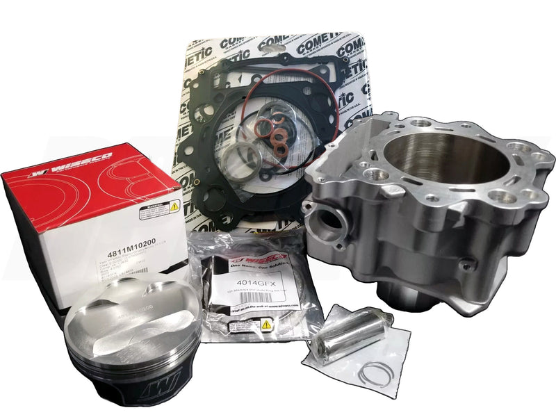 Raptor 660 102mm Big Bore Kit Stage 3 Hotcam 686cc NIKASIL CYLINDER +2mm Top End