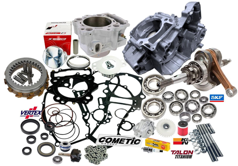 06-08 Raptor 700 Cases Crankcases Stock Motor Engine Rebuild Assembly Kit