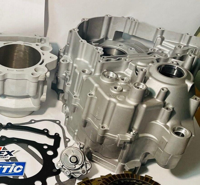06-08 Raptor 700 Cases Crankcases Stock Motor Engine Rebuild Assembly Kit