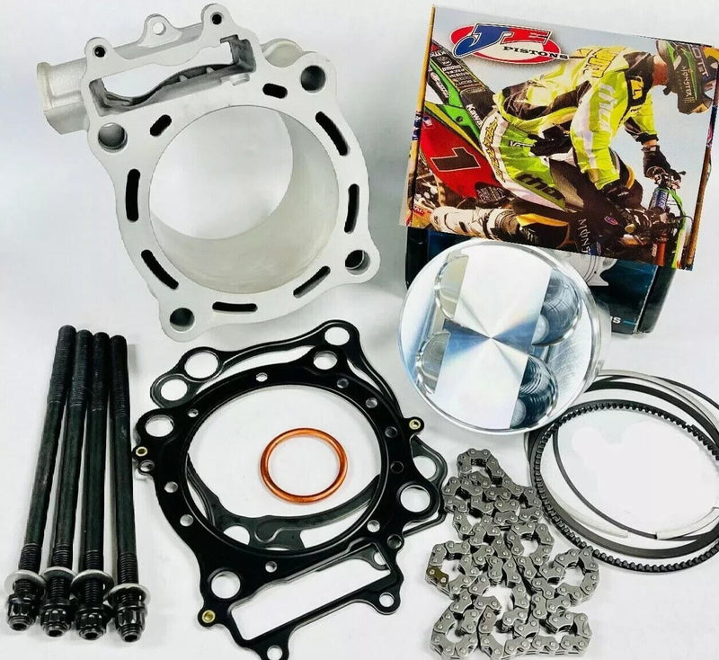 02-08 CRF450R CRF 450R Stock Bore Cylinder Piston 96mm Top End Rebuild Parts Kit