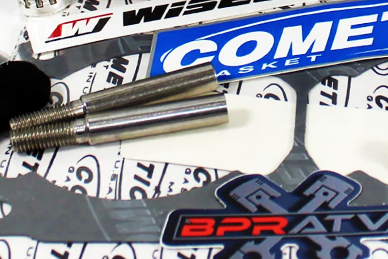 Yamaha Banshee Cheetah Super Cub Supercub DM Cylinder Case Stud Extenders Pair🐯