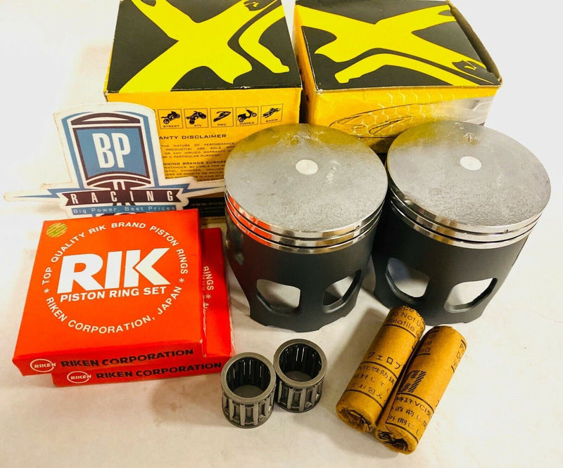 Banshee Pro X Pro-X Pistons PROX 64 mil 64mm Stock Piston Pair Wrist Pin Bearing