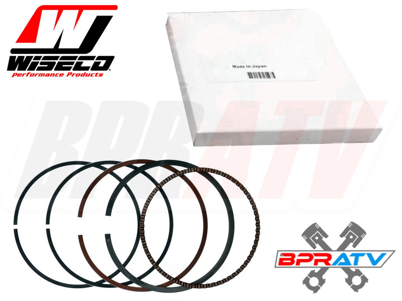 RZR Sportsman 800 Wiseco Piston Rings 80mm Stock Bore Ring Set Pair Only 8000XX