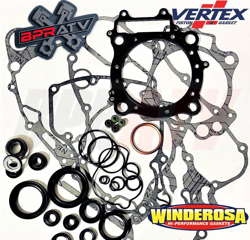 YFZ450R YFZ 450R Gasket Kit COMPLETE Stock Head Bore Top Bottom Gaskets Seal Set
