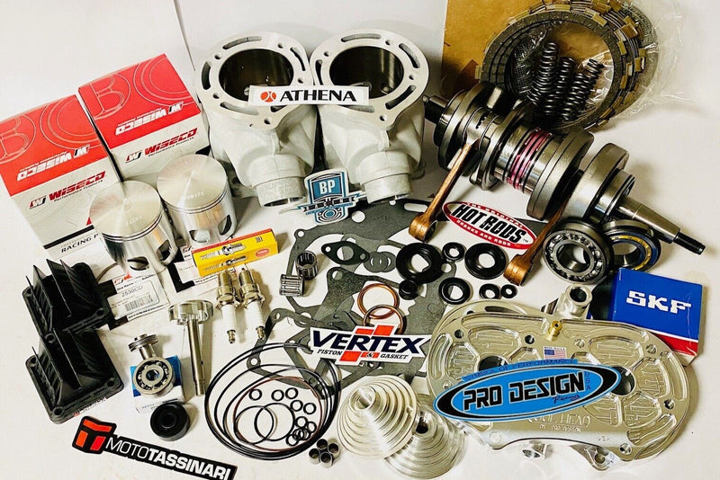 Banshee Athena 421 Cylinders V-Force Reeds Complete Big Bore Stroker Rebuild Kit