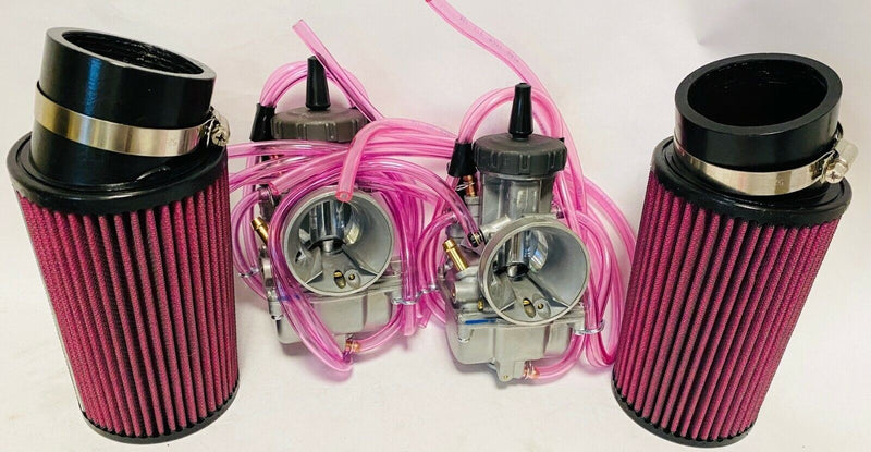 Banshee 35m 35mm PWK Style Knock Off Carbs Carb Quad Vent Carburetors Filter Cub