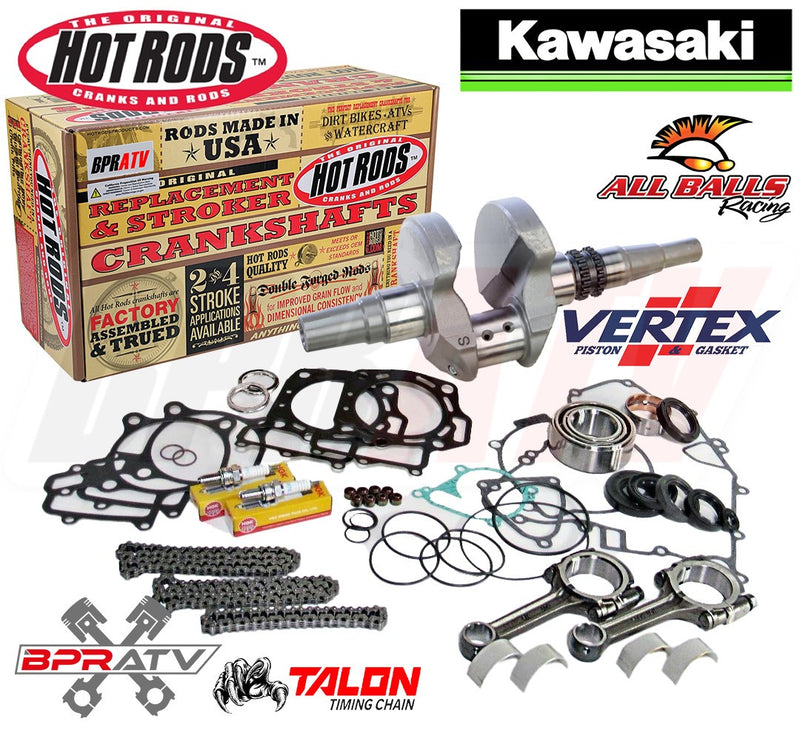 05-11 Brute Force 750 KVF Teryx Crank Complete Motor Engine Rebuild Assembly Kit