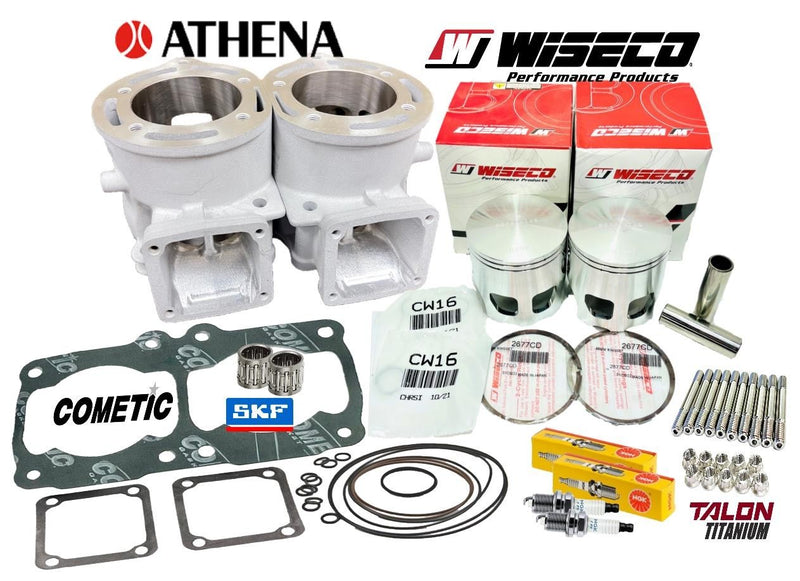 Banshee Ported Athena Cylinders Porting 68mm Big Bore Race Port Top End Rebuild