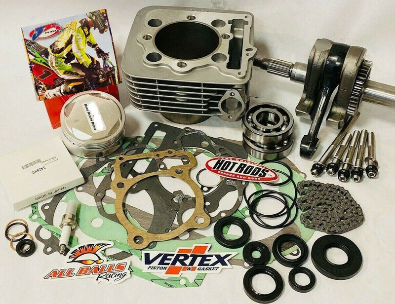 Raptor YFM350 Big Bore Kit 85mm Cylinder Complete 370cc Engine Motor Rebuild Kit