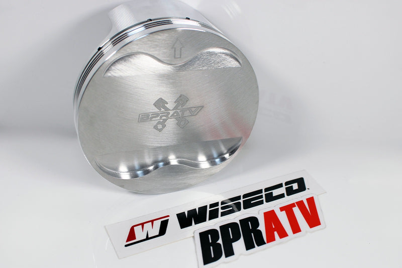 08-14 19+ Grizzly 700 105.5 Wiseco Piston 11.5:1 734 Top End Gaskets Rebuild Kit