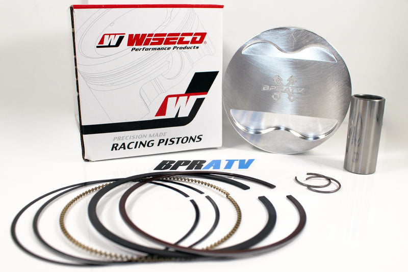 08-14 19+ Grizzly 700 105.5 Wiseco Piston 11.5:1 734 Top End Gaskets Rebuild Kit
