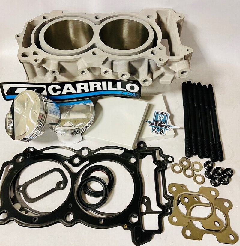 KRF KRX 1000 Teryx Turbo Pistons OEM Cylinder 9.5:1 CP Carrillo Top End Rebuild