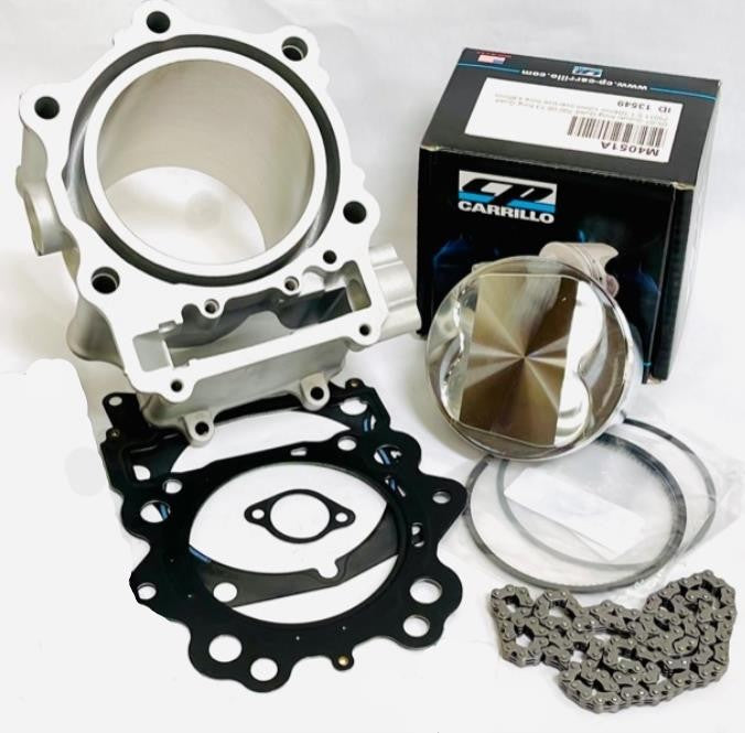 King Quad LT-A 700 OEM Cylinder 102mm Stock Bore Piston Gaskets Top End Rebuild