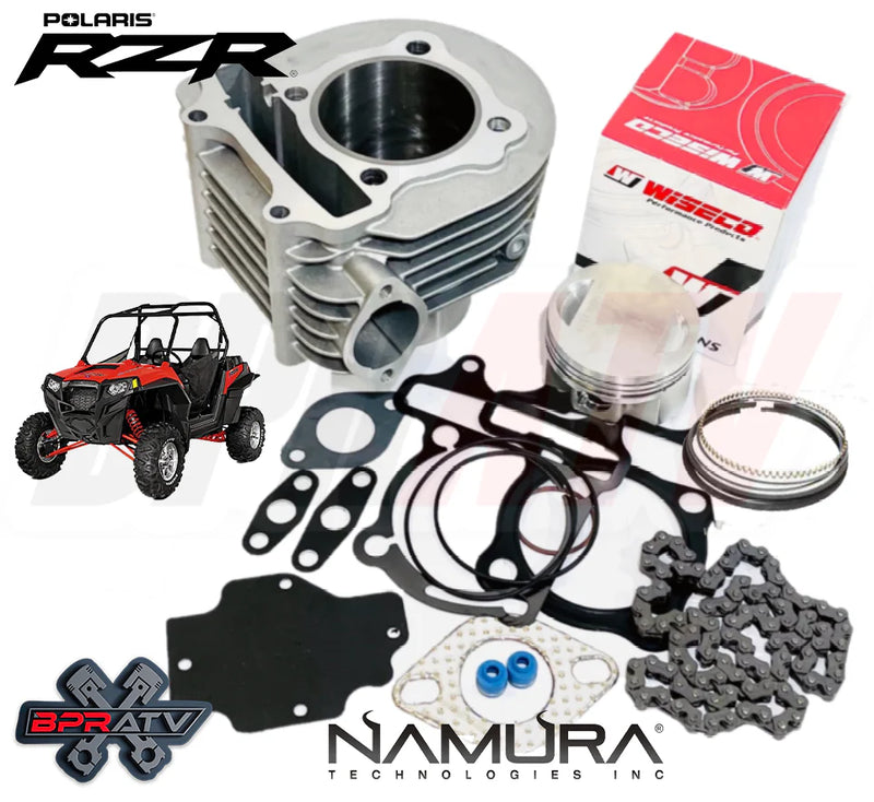 RZR170 RZR 170 Stock OEM Cylinder 61mm Wiseco Piston Top End Gaskets Rebuild Kit