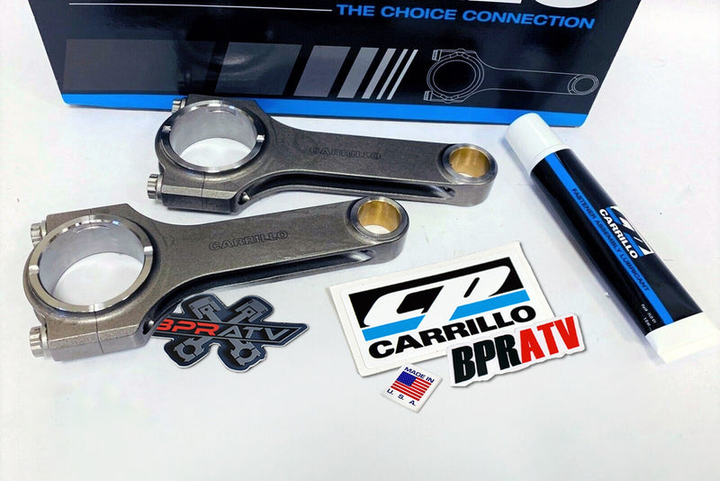 NEW Yamaha YXZ1000R CP Carrillo Heavy Duty Connecting Rods Kit BLUE Rod Bearings