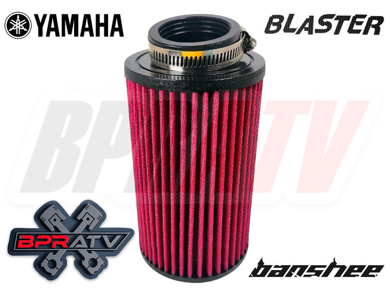 Banshee 26mm Stock Carb Filters K+N Style Oversize Washable Flow Air Filter Pair