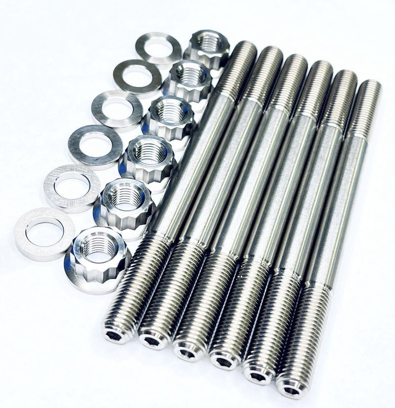 06+ Ranger 700 800 X2 Crew Ti Cylinder Head Studs TITANIUM Head Stud Bolt Kit