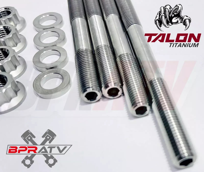 Raptor Rhino 660 Complete Stud Kit Aftermarket Stronger Cylinder Head Stud Bolts